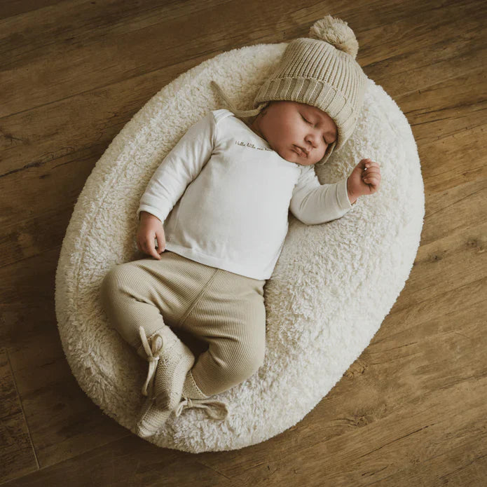 Ilmaha - Hoes Nest Voedingskussen Teddy | Ecru