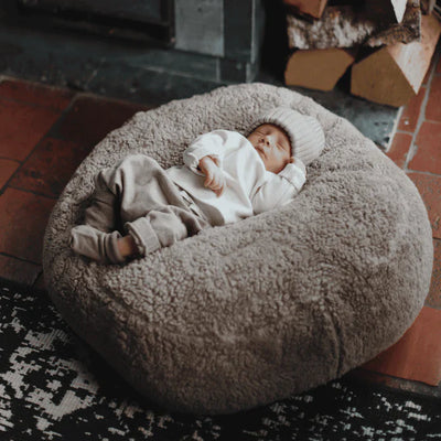 Ilmaha - Hoes Nest Voedingskussen Teddy | Taupe