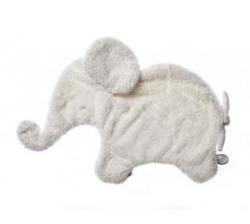 Knuffeldoek Oscar Olifant Wit 42cm