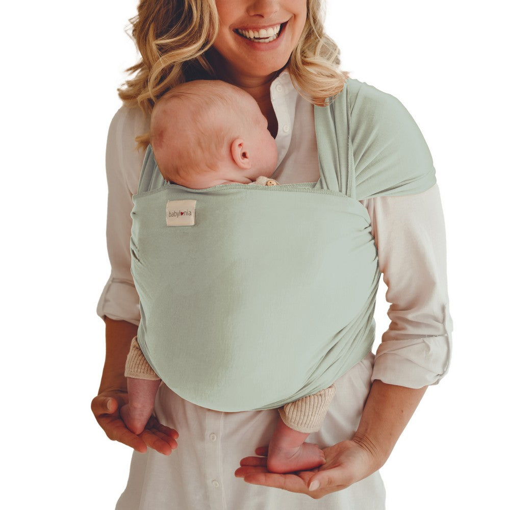 Babylonia - Draagdoek Tricot Slen Bamboo | Water Mint