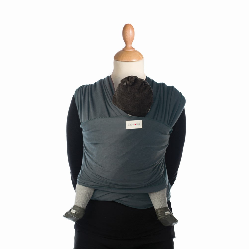 Babylonia - Draagdoek Tricot Slen Bamboo | Smokey Grey