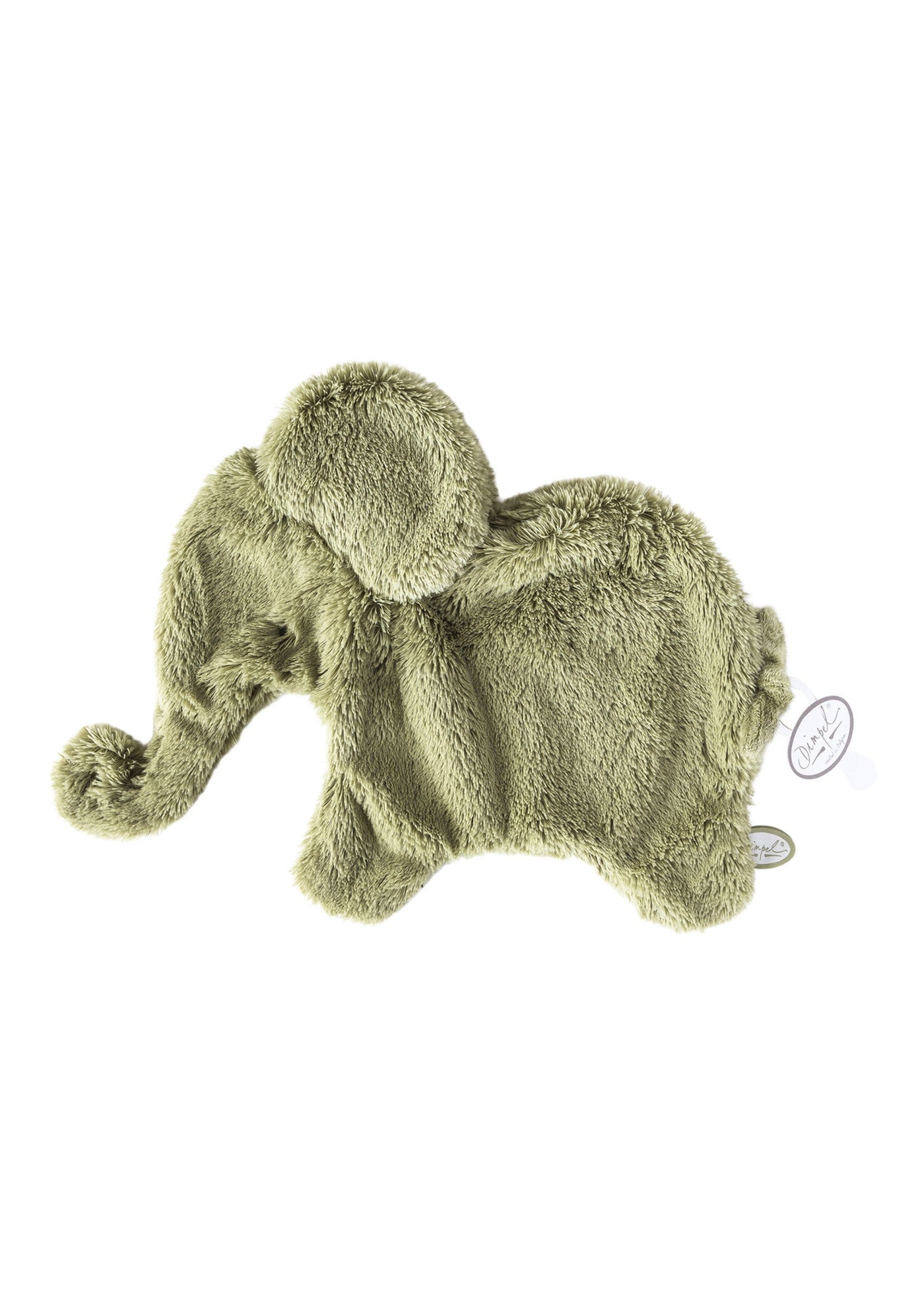Knuffeldoek Oscar Olifant Groen 42cm