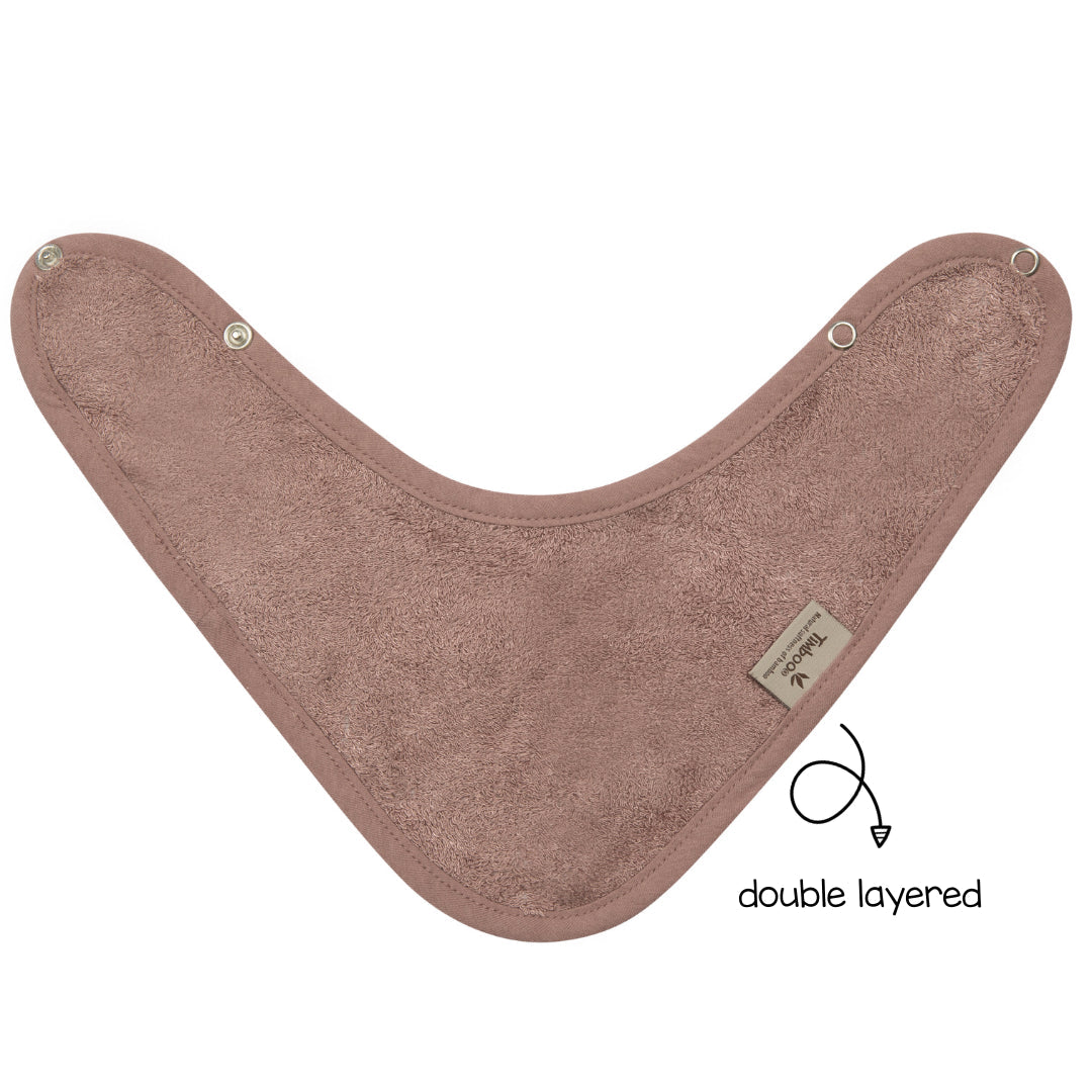 Bandana Slab Dubbel 36 x 20 cm Mellow Mauve