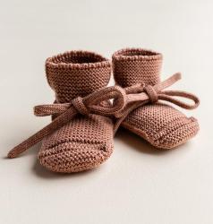Slofjes Terracotta Mt 0-9M