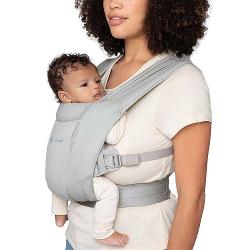 Ergobaby - Draagzak Embrace Soft Air Mesh | Soft Grey