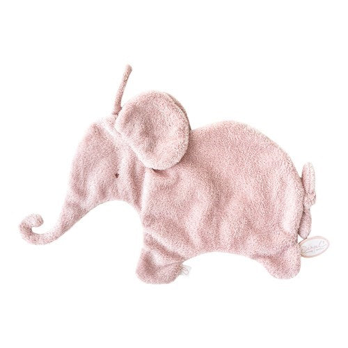 Fopspeendoekje Tuttie Oscar Olifant Roze 27cm