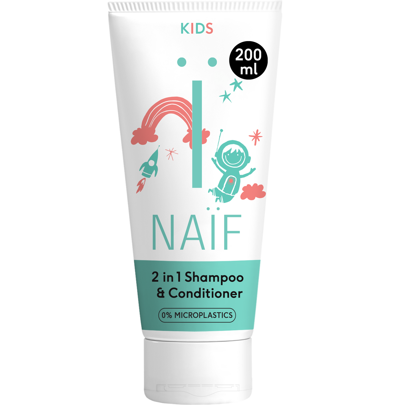 Naïf - Reinigende Shampoo Kids 2in1 | 200ml
