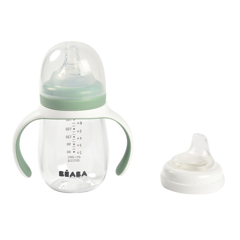 Béaba - Evolutieve Meegroeifles 2in1 210ml | Groen