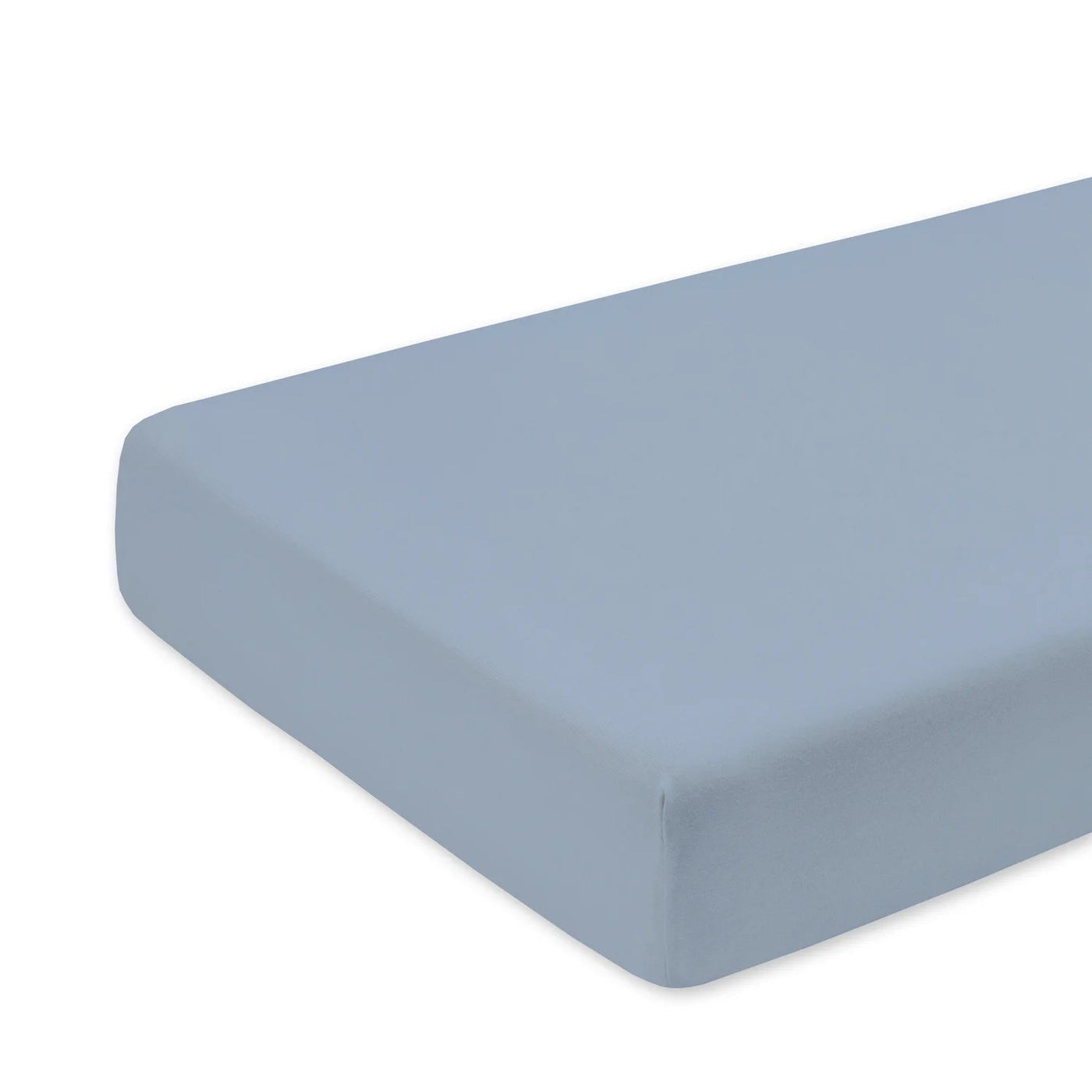 Hoeslaken 60 x 120 cm Jersey Stone Blue