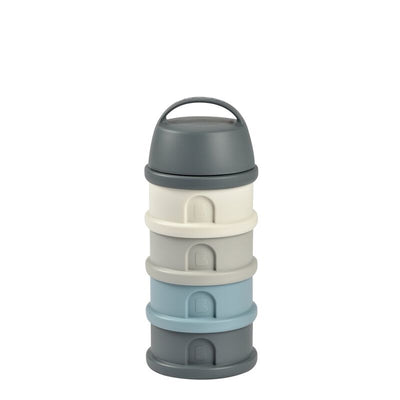 Béaba - Stapelbare Doseerdozen | Mineral Grey / Blue