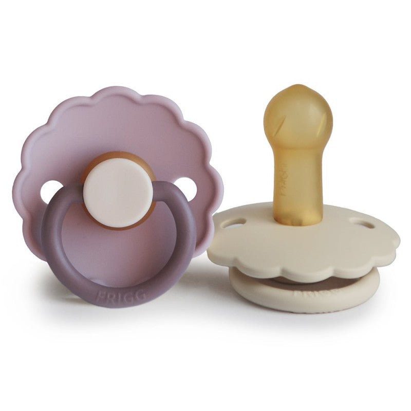 Fopspeen Frigg Daisy Latex Haze / Cream (2pack) mt 6-18m