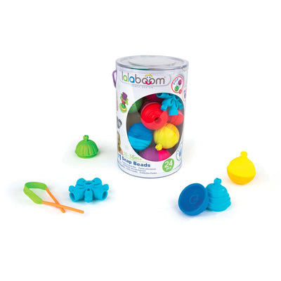 Lalaboom - Educatieve Kralen Accessoires Tube (24 stuks)