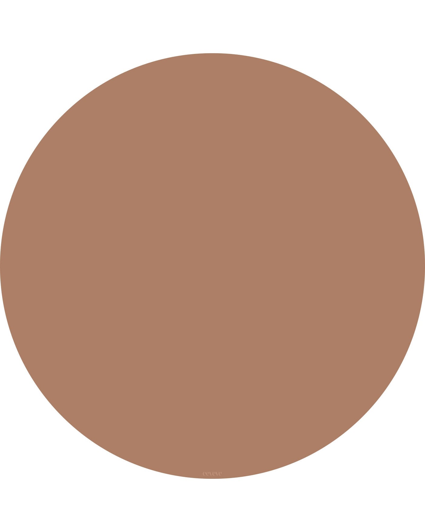 Knoeimat Round Cappuccino