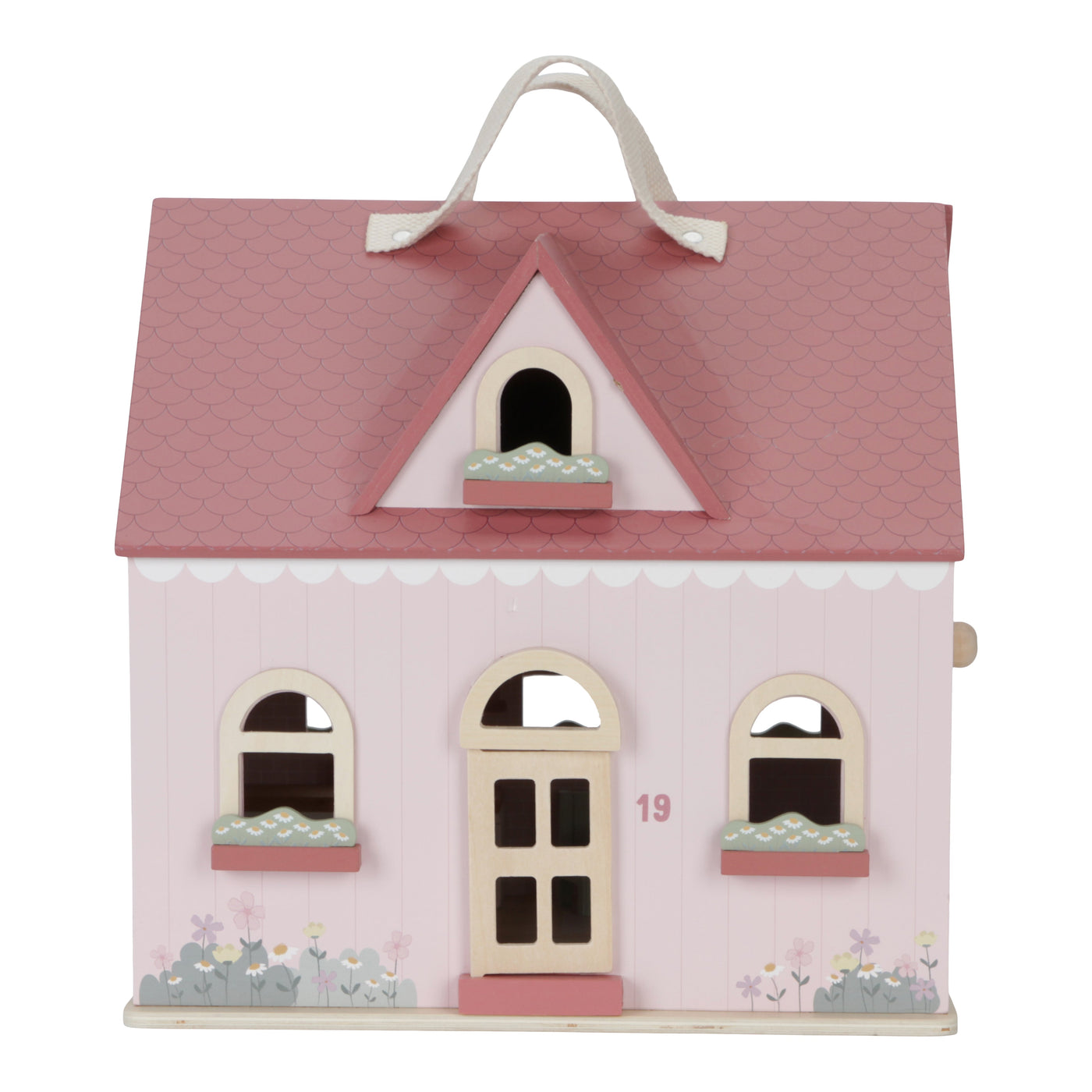 Little Dutch - Draagbaar Poppenhuis | Hout, Roze