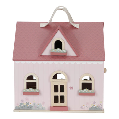 Little Dutch - Draagbaar Poppenhuis | Hout, Roze