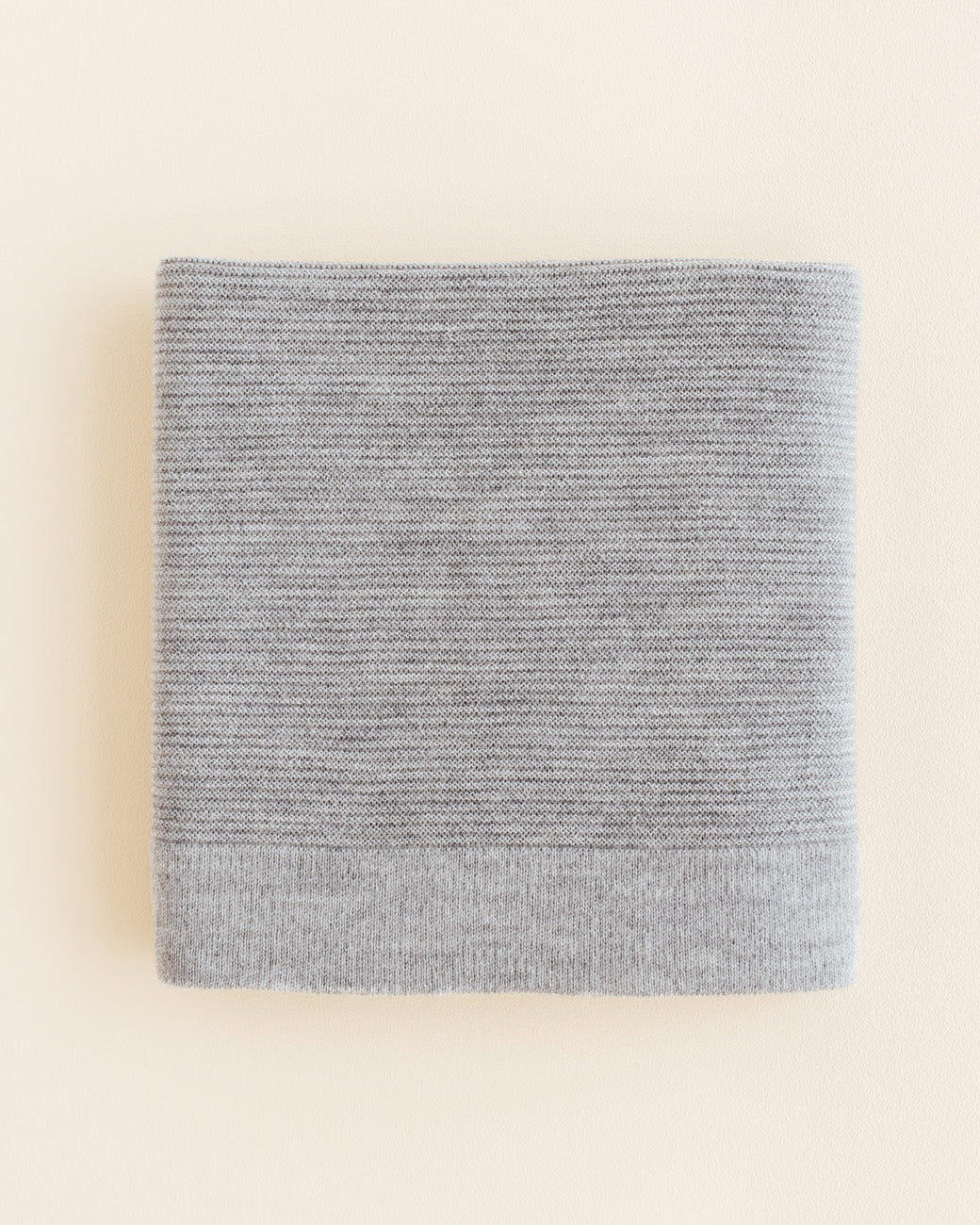 Hvid - Deken 70 x 95 cm Gust | Grey Melange