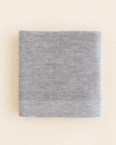 Hvid - Deken 70 x 95 cm Gust | Grey Melange