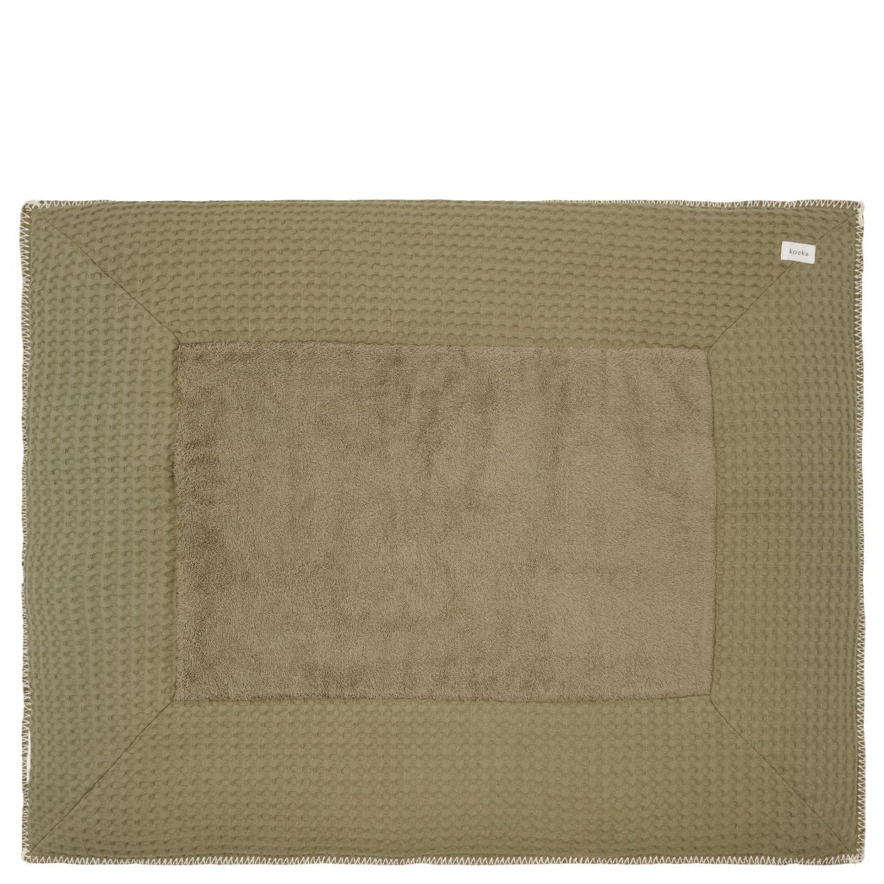 Parklegger 75 x 95 cm Amsterdam Wafel Sand / Moss
