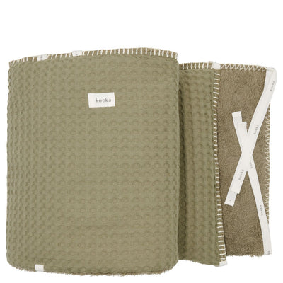 Omrander Bed / Park Amsterdam Wafel Moss