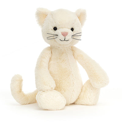 Jellycat - Knuffel Bashful Cream Kitten 31cm | Kat