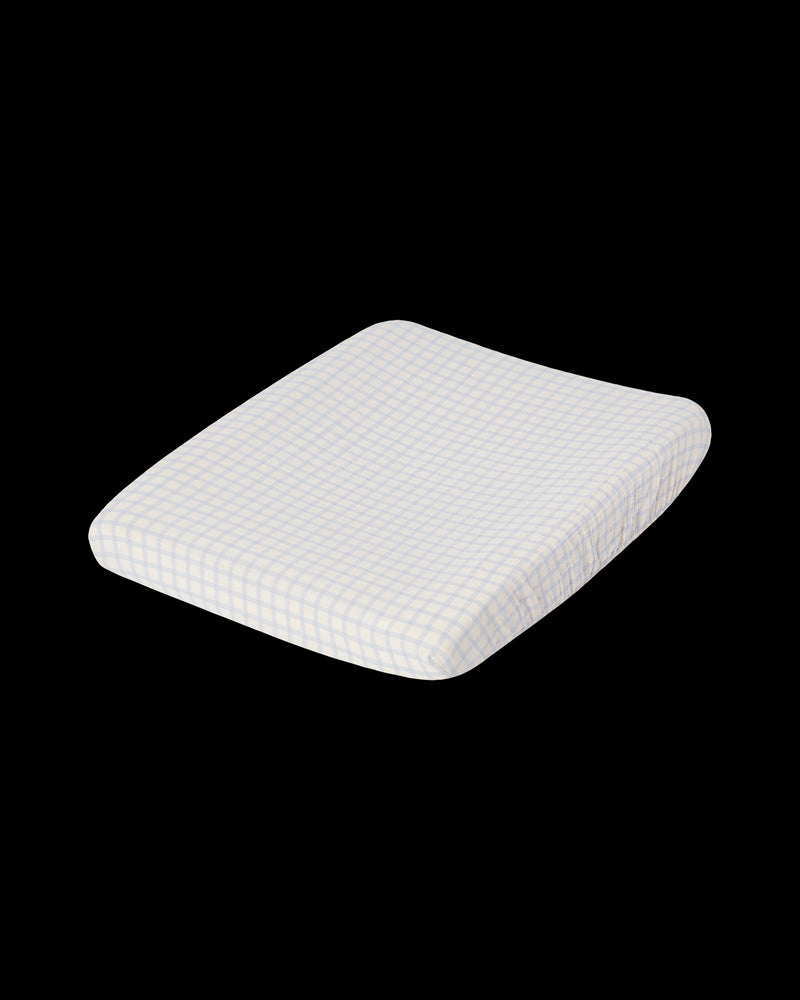 Garbo & Friends - Hoes Waskussen 50 x 70 cm | Gingham Sky Blue