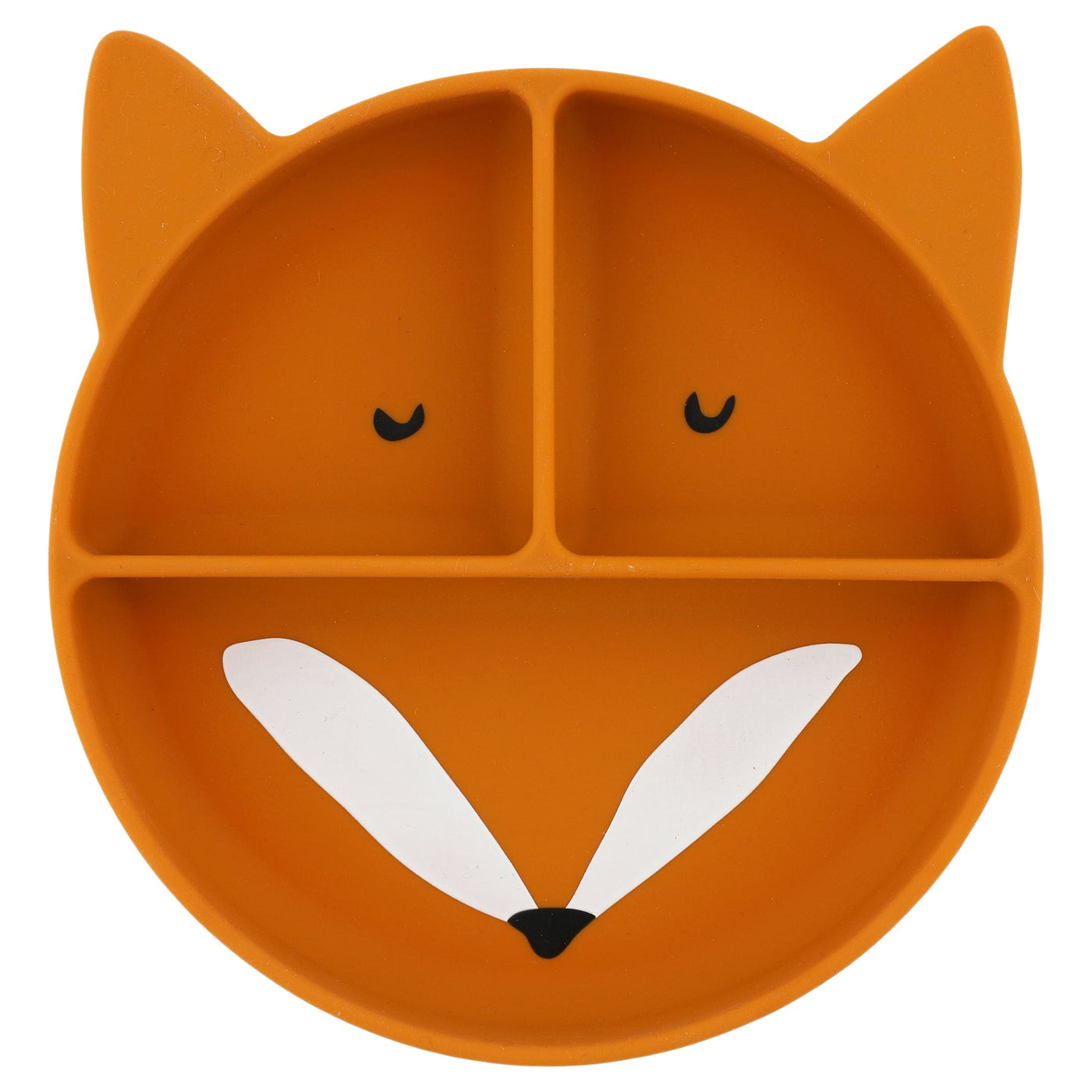 Trixie - Siliconen Bord Mr. Fox met Vakjes en Zuignap