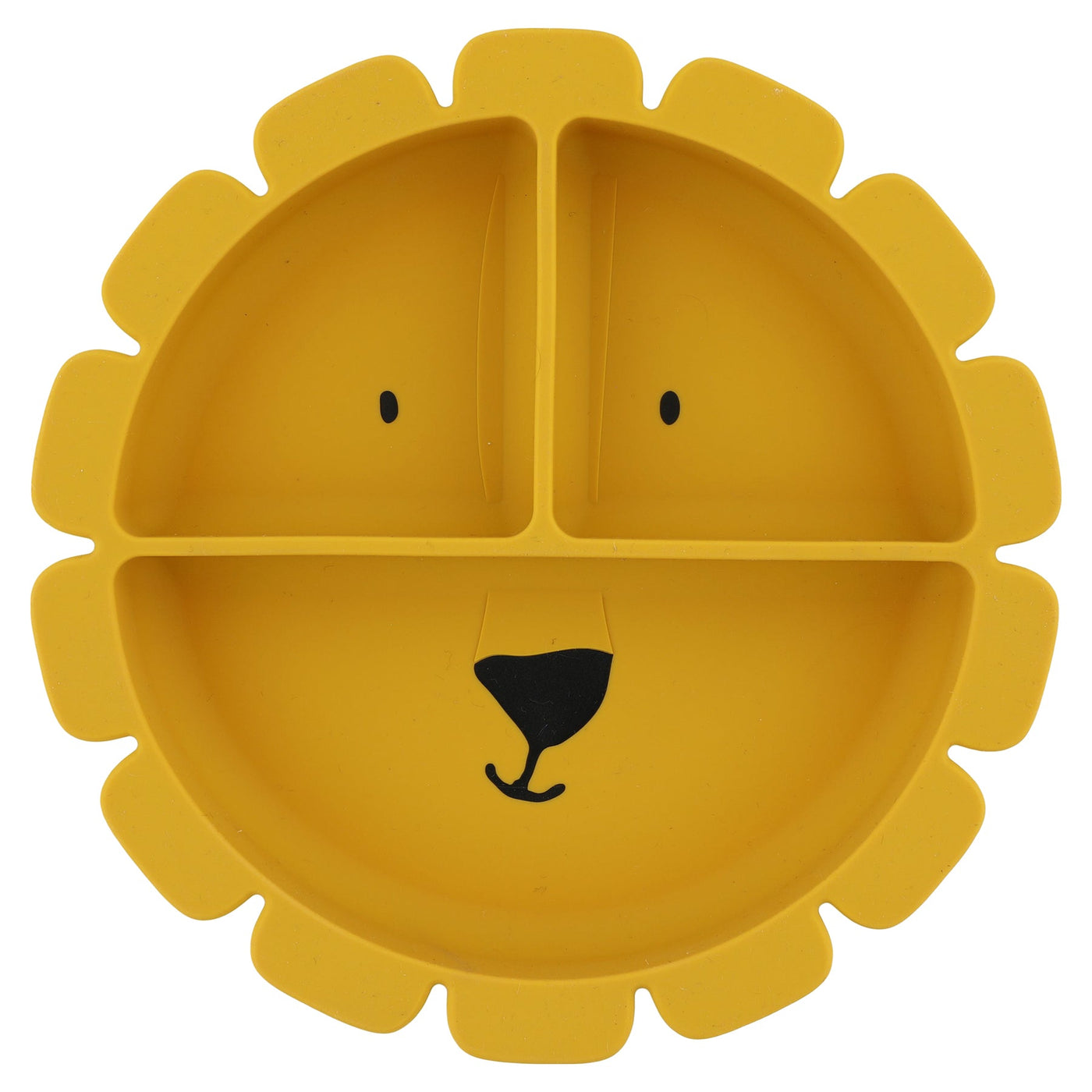 Trixie - Siliconen Bord Mr. Lion met Vakjes en Zuignap