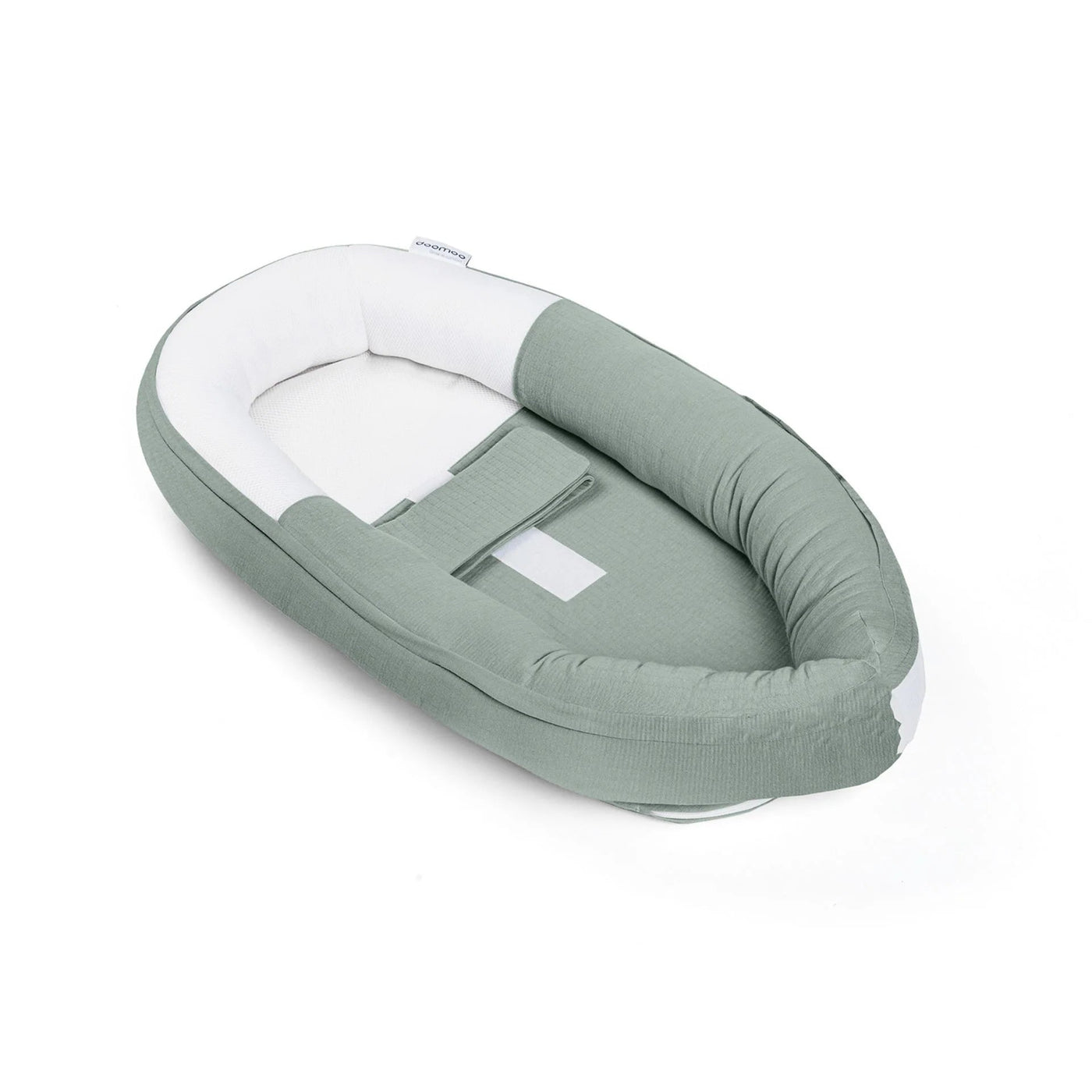 Doomoo - Baby Nest Cocoon Tetra Jersey Green | Veilig en Knus