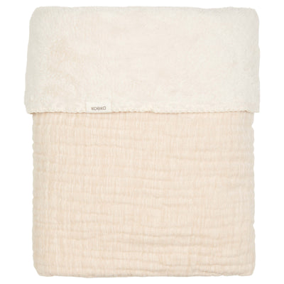 Koeka - Ledikantdeken 100x150 cm Rivoli Teddy | Warm White