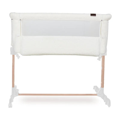 Quax - Wieg Co-Zee Side By Side Boucle Wood Cream | Veilig & Comfortabel