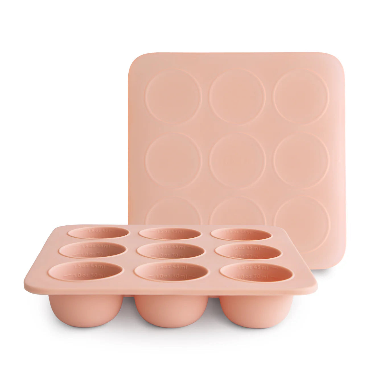 Mushie - Diepvriesbakje Freezer Tray | Blush