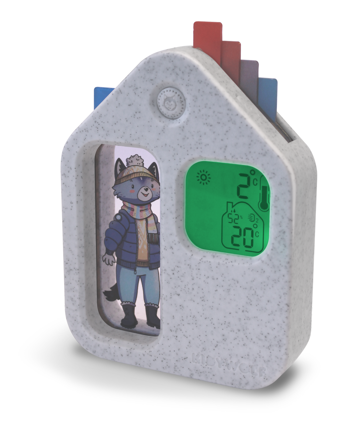 Kidywolf - Weerstation Kidyweather White | Educatief Weerstation voor Kinderen