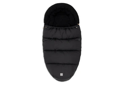 Jollein - Voetenzak Kinderwagen / Buggy Puffed Black | Winter Musthave