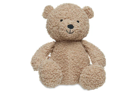 Jollein - Knuffel Teddy Bear Biscuit | Zachte Bouclé Stof