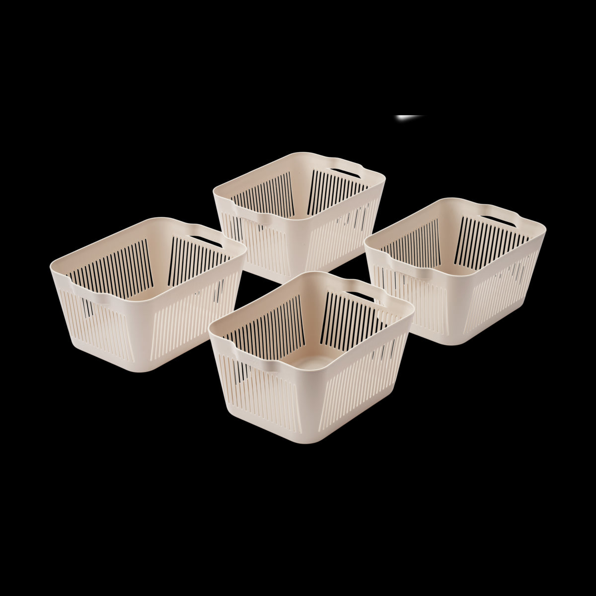 Liewood - Opbergmand Makeeva Small (4-pack) | Sandy