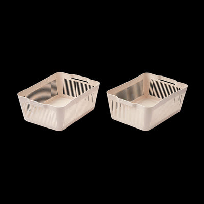 Liewood - Opbergmand Makeeva Large (2-pack) | Sandy