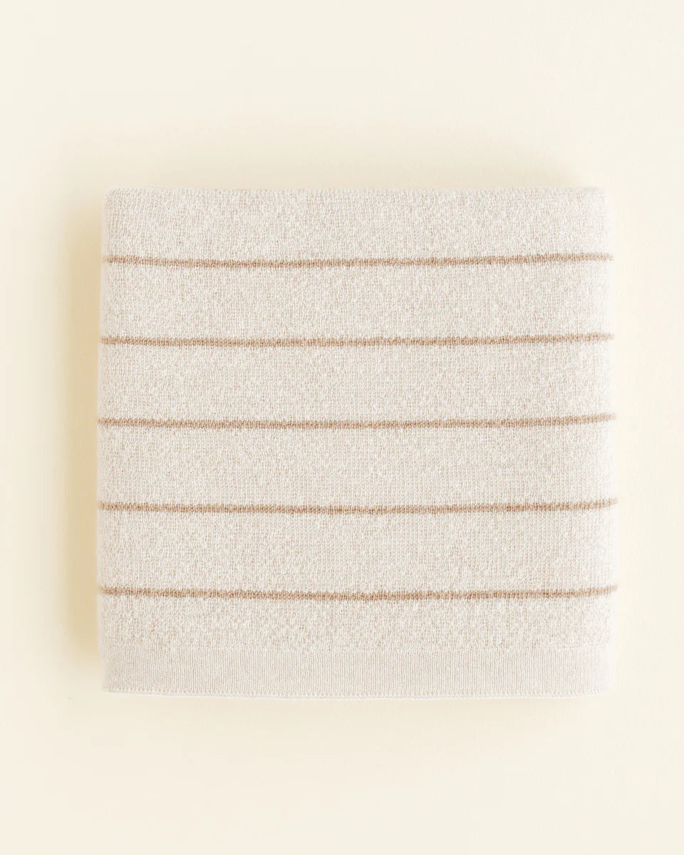 Hvid - Deken 70 x 100 cm Harry | Cream / Sand