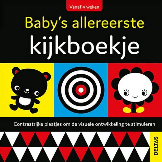 Deltas - Baby's Allereerste Kijkboekje | Zwart-Wit en Kleuren