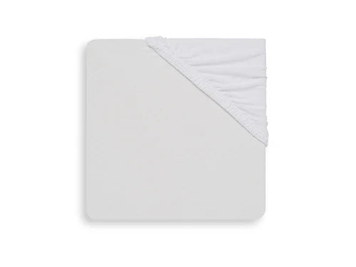 Hoeslaken 40 x 90 cm Jersey Wit