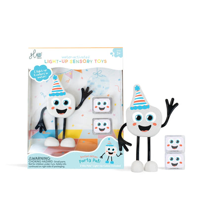 Glo Pals - Badspeeltje Met Licht Light Up | Party White