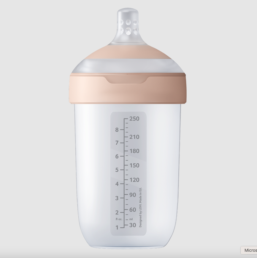 Difrax - Lovi Mammafeel Zuigfles 250 ml | 3m+