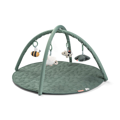 Done By Deer - Speeltapijt Tiny Farm Green | Activiteitengym
