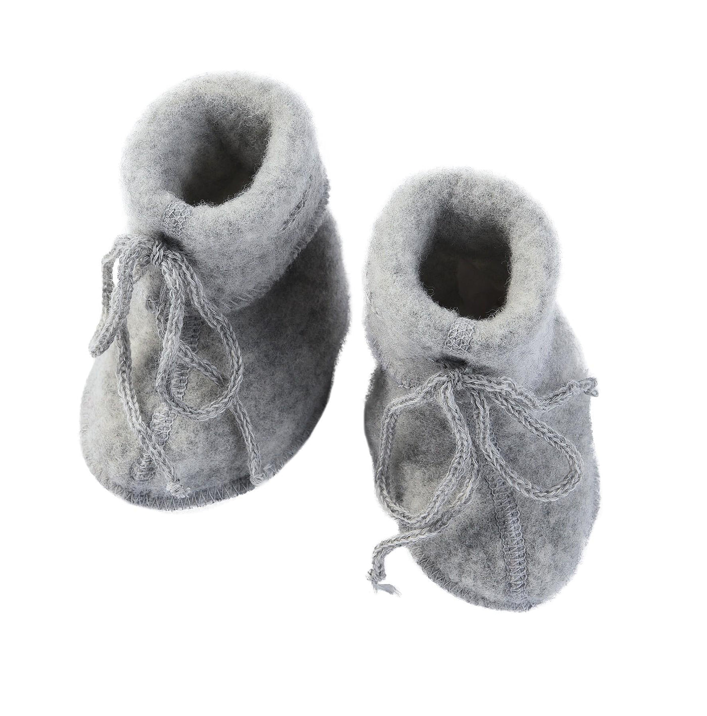 Engel - Fleece Slofjes Baby | Light Grey Melange