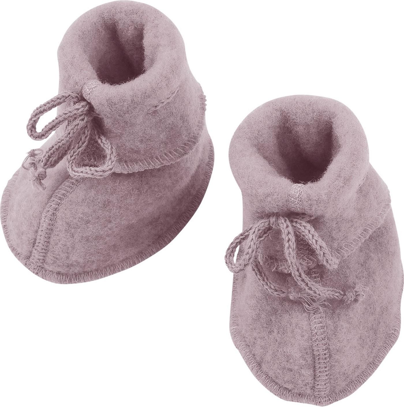 Engel - Fleece Slofjes Baby | Rosenholz Melange