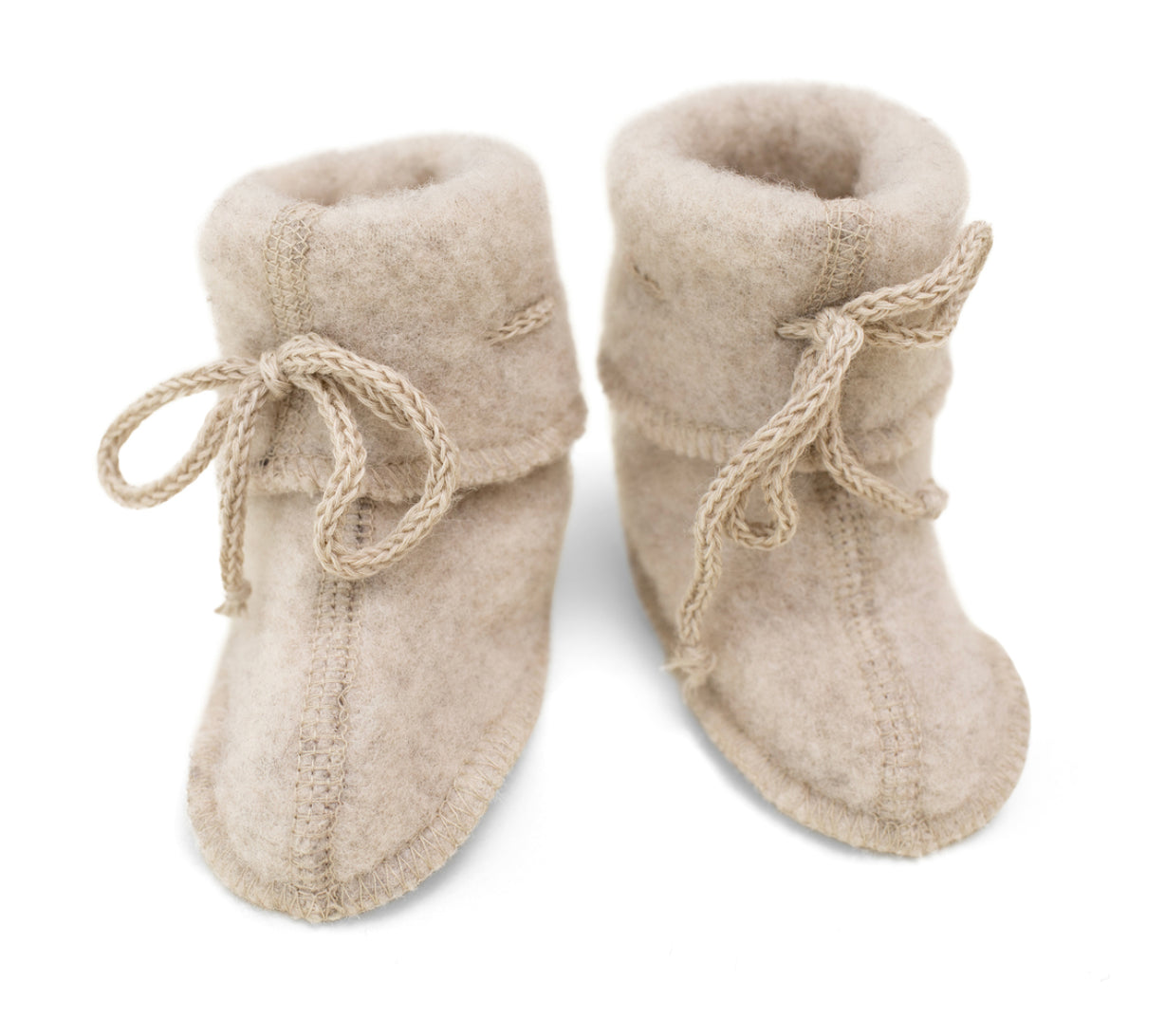 Engel - Fleece Slofjes Baby | Sand Melange