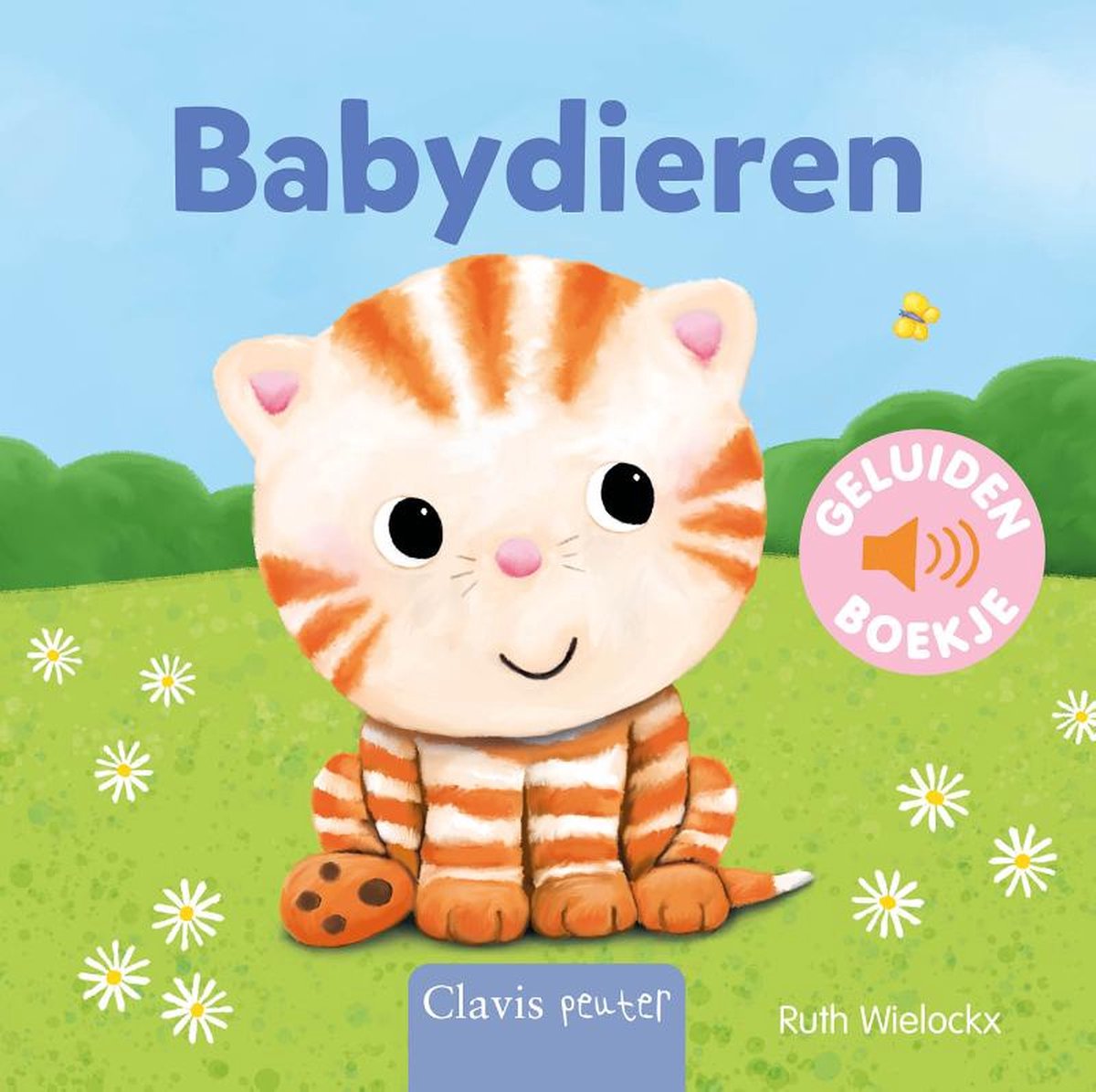 Clavis - Geluidenboekje Babydieren | Interactief Geluidsboek