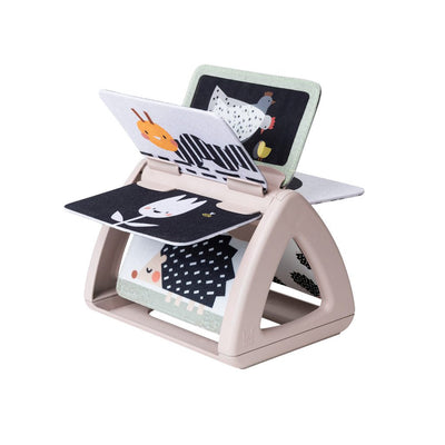 Taf Toys - Draaiend Activiteitenboekje Black/White | Baby 0m+