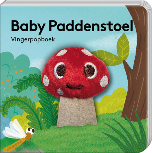 Imagebooks - Vingerpopboek Baby Paddenstoel