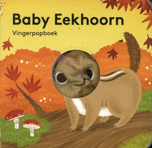 Imagebooks - Vingerpopboek Baby Eekhoorn