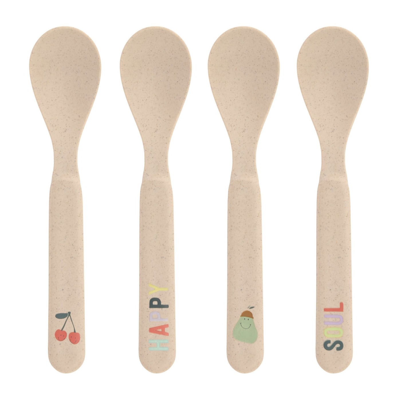 Lässig - Set Lepels Happy Fruits Cherry | Praktische lepels